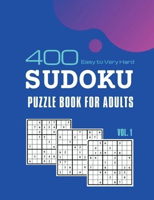 Sudoku Puzzle Book for Adults 1