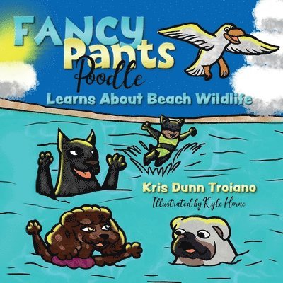 Fancy Pants Poodle Learns About Beach Wildlife 1