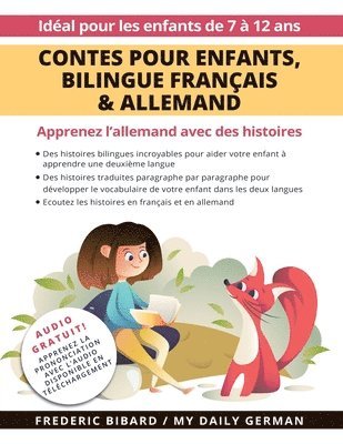 bokomslag Contes pour enfants, bilingue Franais & Allemand