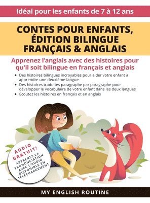 bokomslag Contes pour enfants, dition bilingue Franais & Anglais