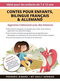 bokomslag Contes pour enfants, dition bilingue Franais & Allemand