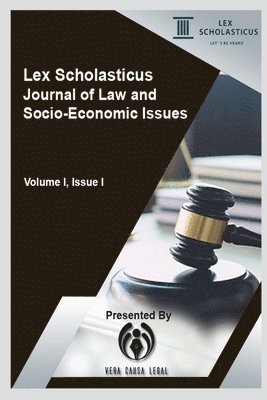 Lex Scholasticus Journal of Law and Socio-Economic Issues 1
