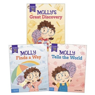 Krista Weltner - Everyday Adventures with Molly and Dyslexia Complete Series Hardcover 3-Book Set, Inbunden