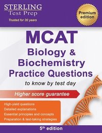 bokomslag MCAT Biology & Biochemistry Practice Questions