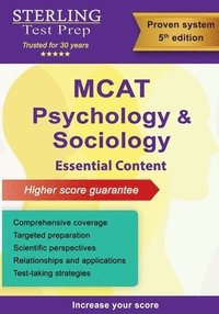 bokomslag Sterling Test Prep MCAT Psychology & Sociology