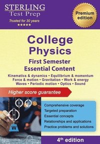 bokomslag College Physics: First Semester Essential Content
