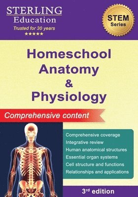 Sterling Education - Homeschool Anatomy and Physiology, Häftad
