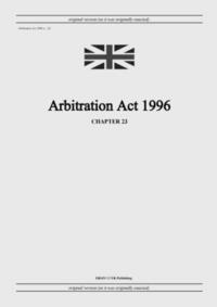 bokomslag Arbitration Act 1996 (c. 23)