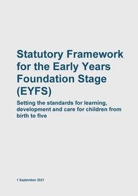 bokomslag Early Years Foundation Stage EYFS Statutory Framework