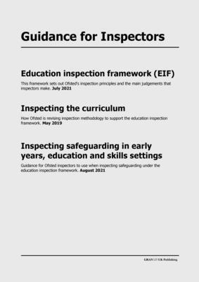 bokomslag Guidance for Inspectors