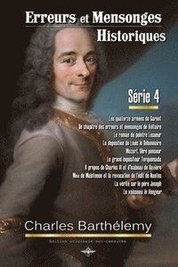 bokomslag Erreurs et mensonges historiques Série 4