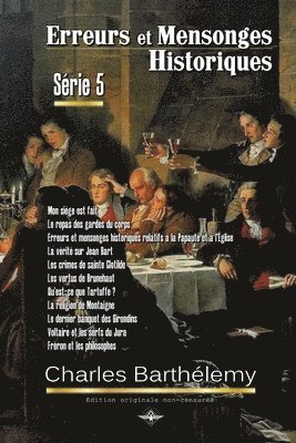 bokomslag Erreurs et mensonges historiques Série 5