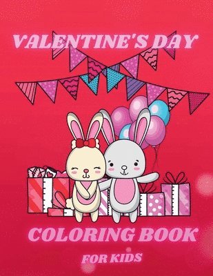 bokomslag Valentine's Day Coloring Book for Kids