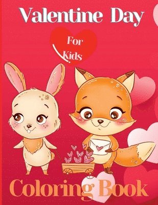 bokomslag Valentine Day Coloring Book for Kids