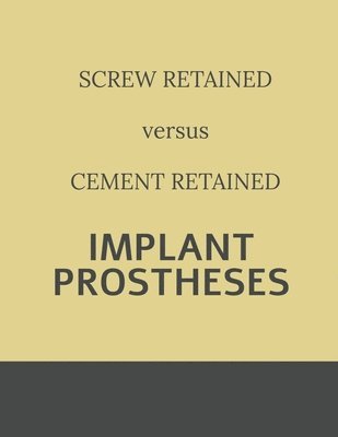 Implant retained Prostheses 1