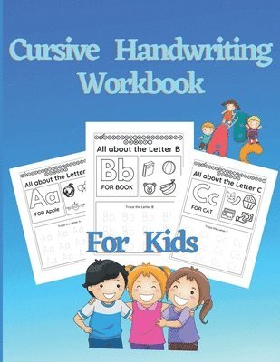 bokomslag Cursive Handwriting Workbook For Kids