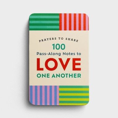 bokomslag Prayers to Share 100 Pass-Along Notes to Love One Another