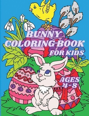 bokomslag Bunny Coloring Book for Kids Ages 4-8