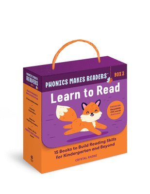 bokomslag Phonics Makes Readers: Learn to Read Box 3