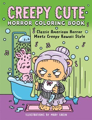 Callisto Publishing - Creepy Cute Horror Coloring Book, Häftad