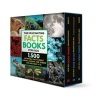 bokomslag The Fascinating Facts Books for Kids 3 Book Box Set: 1,500 Incredible Facts about Animals, Oceans, and Science for Kids Ages 9-12