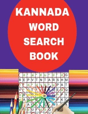 bokomslag Kannada word search book