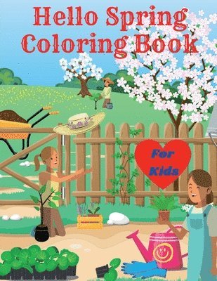 Nikolas Norbert - Hello Spring Coloring Book for Kids, Häftad