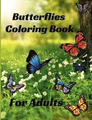 Nikolas Norbert - Butterflies Coloring Book for Adults, Häftad