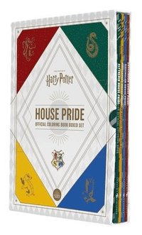 bokomslag Harry Potter House Pride: Official Coloring Book Boxed Set