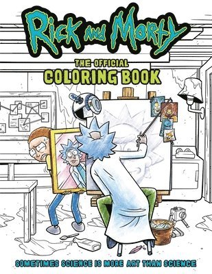 Insight Editions - Rick and Morty: The Official Coloring Book, Häftad