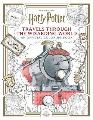 bokomslag Harry Potter: Travels Through the Wizarding World: An Official Coloring Book