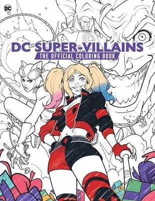 bokomslag DC Super-Villains: The Official Coloring Book