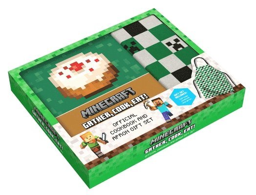 Minecraft: The Official Cookbook and Apron Gift Set: Plus Exclusive Apron [With Apron] 1