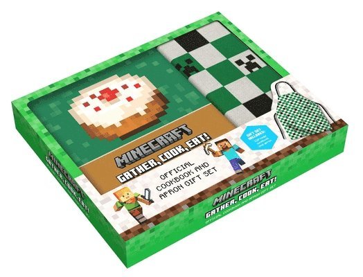Tara Theoharis - Minecraft: The Official Cookbook and Apron Gift Set, Inbunden