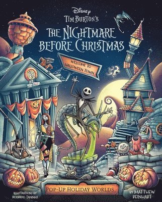 bokomslag The Nightmare Before Christmas: Pop-Up Holiday Worlds