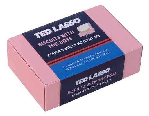 Ted Lasso: Biscuits with the Boss Scented Eraser & Sticky Notepad Set 1