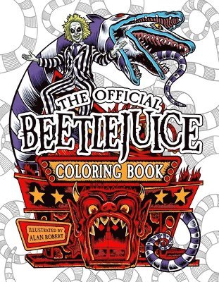 bokomslag Beetlejuice: The Official Coloring Book