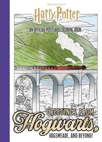 bokomslag Harry Potter: Greetings from Hogwarts, Hogsmeade, and Beyond!: An Official Postcard Coloring Book