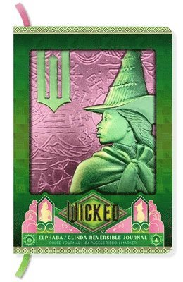 bokomslag Wicked: Elphaba / Glinda Reversible Sculpted Journal