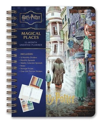 Harry Potter: Magical Places 12-Month Undated Planner 1