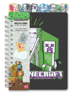 bokomslag Minecraft: Hostile Mobs Spiral Notebook