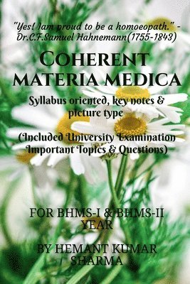 bokomslag Coherent materia medica