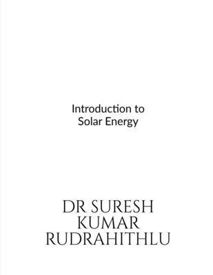 Introduction to Solar Energy