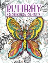bokomslag Butterfly Coloring Book For Adults