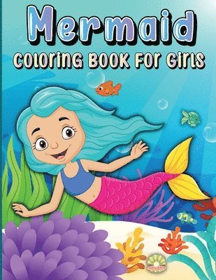 Mermaid Coloring Book for Girls 1