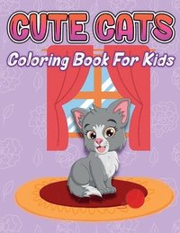 bokomslag Cute Cats Coloring Book for Kids