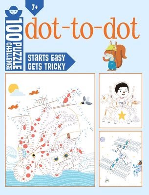 Iseek - 100 Puzzle Challenge: Dot-To-Dot, Häftad