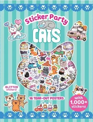Jing Lau - Sticker Party: Cats, Häftad. Tillgänglighet: Tillfälligt slut