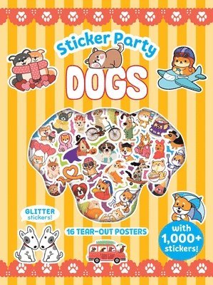 Jing Lau, Patti Hopkins - Sticker Party: Dogs, Häftad