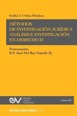 bokomslag MTODOS DE INVESTIGACIN JURDICA. Anlisis e investigacin en Derecho IInvestigacin Jurdica